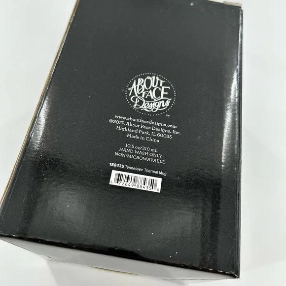 About Face Designs 10.5 Ounce Tennessee Thermal Travel Mug NEW - Picture 6 of 6